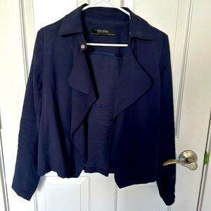 Zara flowy navy jacket
